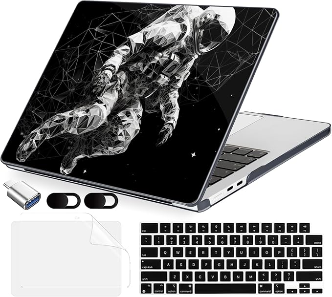 Compatible with MacBook Air 15 inch Case, M4 A3241/M3 A3114/M2 A2941, Hard Shell by MecBevia