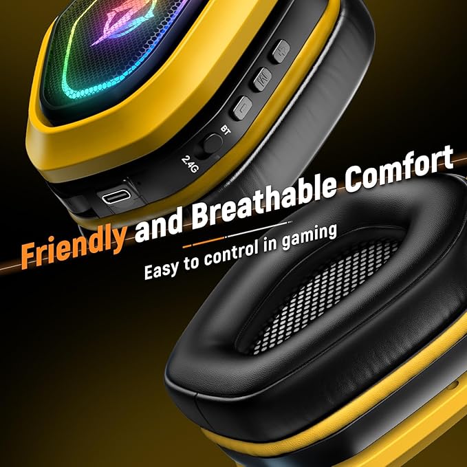 Wireless Gaming Headsets for PC, Ps4 - Image 4