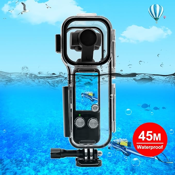 PULUZ Dive Case for DJI Osmo Pocket 3 Waterproof Case PC Protective Shell - Image 2