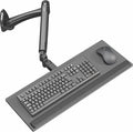 VIVO Sit-Stand 24 Inch Pneumatic Spring Keyboard and Mouse Tray Wall Mount by VIVO
