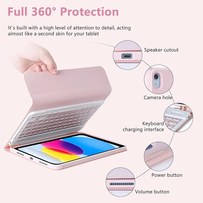MMK iPad A16 Case, iPad 10th Generation Case - Image 4