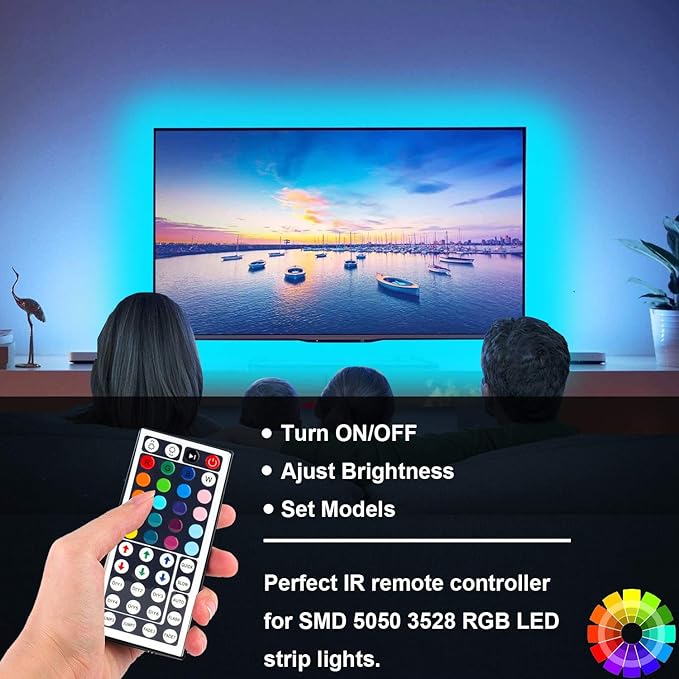SUPERNIGHT RGB LED Light Strip Remote Controller, Dimmer - Image 6