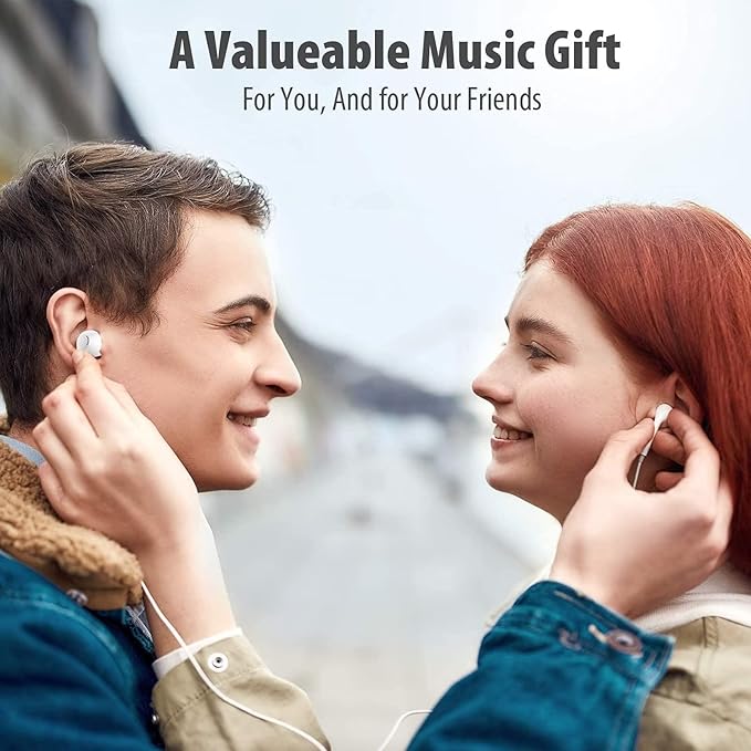 Earbuds Headphones 5 in One Pack, Wired Earbud - Image 9
