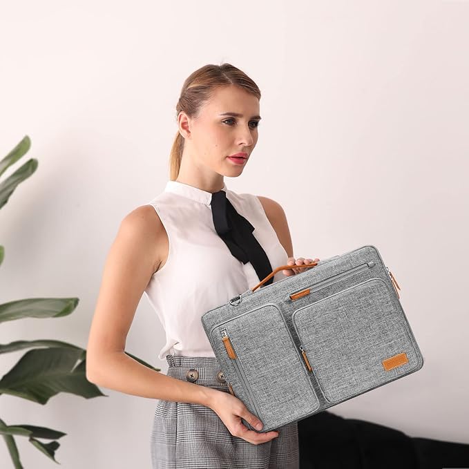 MOSISO 360 Protective Laptop Shoulder Bag, 14 inch Computer Bag Compatible - Image 7