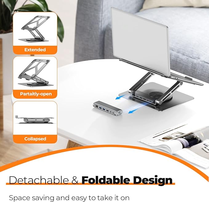 Tobenone Laptop Docking Station Stand - Image 6