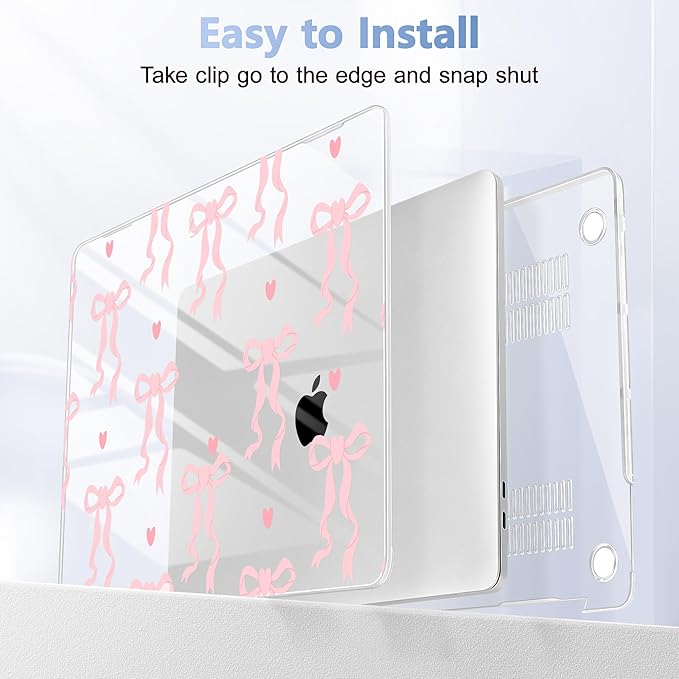 Case for MacBook Pro 13 inch with/Without Touch Bar, Hard Shell + Keyboard - Image 5