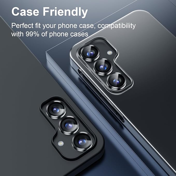 Korecase for Galaxy S25 Ultra Camera Lens Protector, 9H Tempered Metal Glass - Image 6