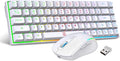 Snpurdiri 60% Wireless Gaming Keyboard and Mouse Combo, LED Backlit by Snpurdiri