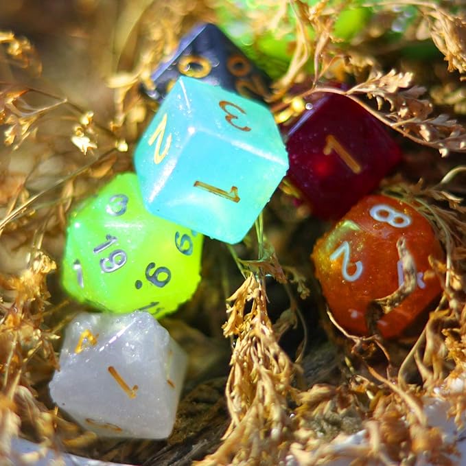 CiaraQ DND dice Set 10x7 Polyhedral Dice - Image 9