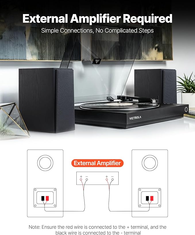 VEVOR Passive Bookshelf Speaker, Book Shelf Stereo Speakers - Image 6