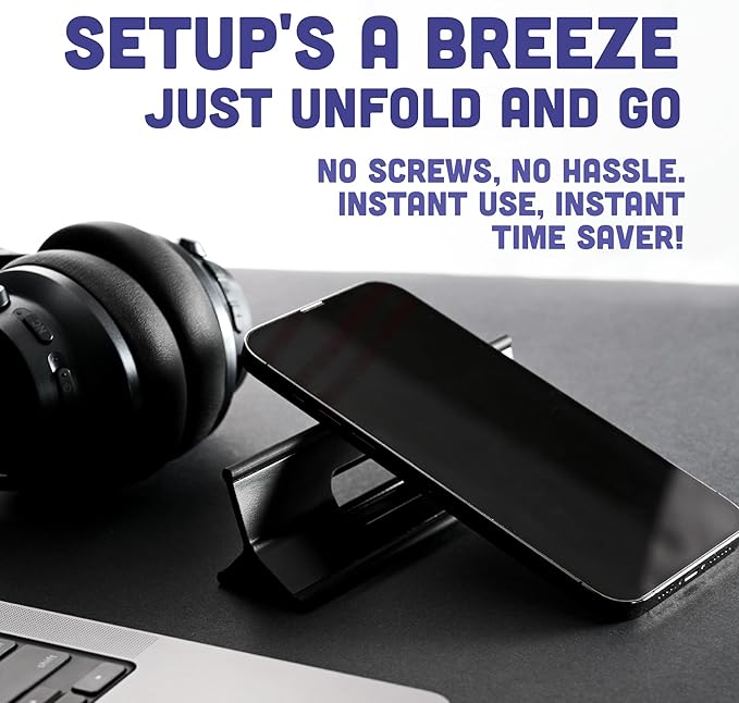 Steepy Portable Laptop Stand for Desk – Adjustable Height, & Portable Laptop - Image 5