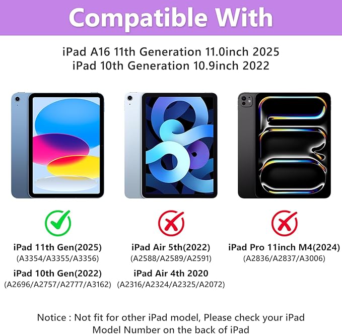 TaIYanG Touchpad for iPad A16 11th/10th Generation Case - Image 3