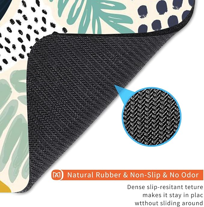 Square Mouse Pad Tropical Plants, Personalized Premium-Textured Custom Mouse - Image 5