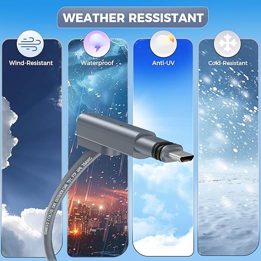 for Starlink Gen 2 Cable 100FT, Waterproof Replacement Cable - Image 4