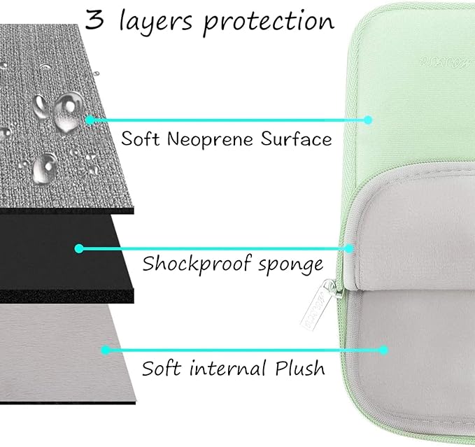 MOSISO Laptop Case 13 inch, 13 inch Laptop Sleeve Bag Compatible - Image 3
