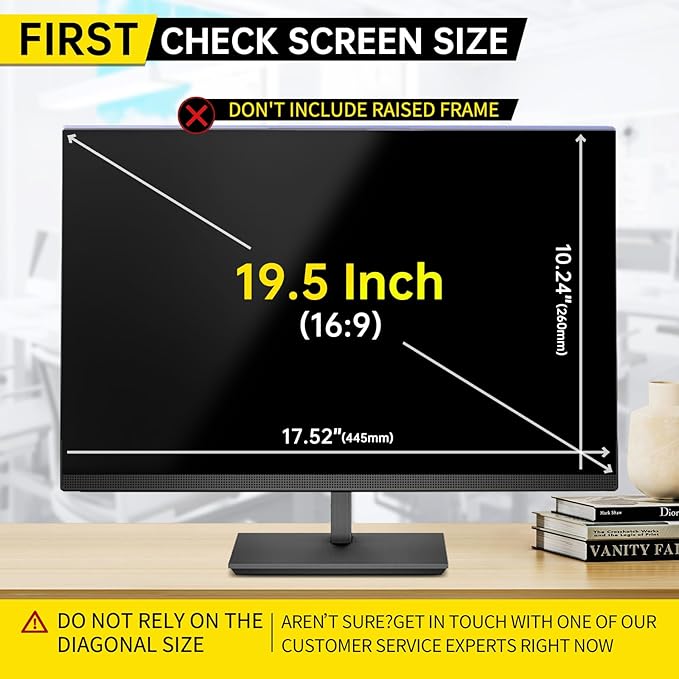 19.5 Inch Computer Privacy Screen - Image 5