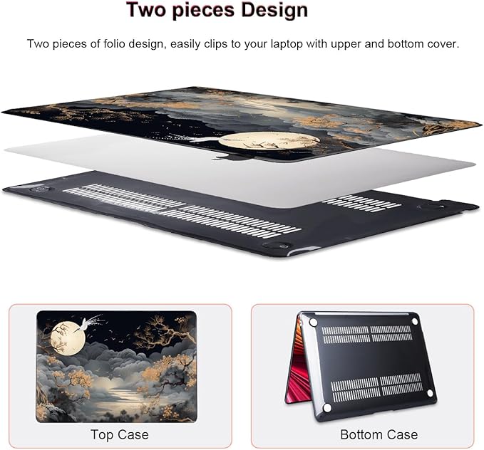 for MacBook Air 13 inch Case 2021 2020 2019 2018 Release A2337 M1 A2179 A1932 - Image 4