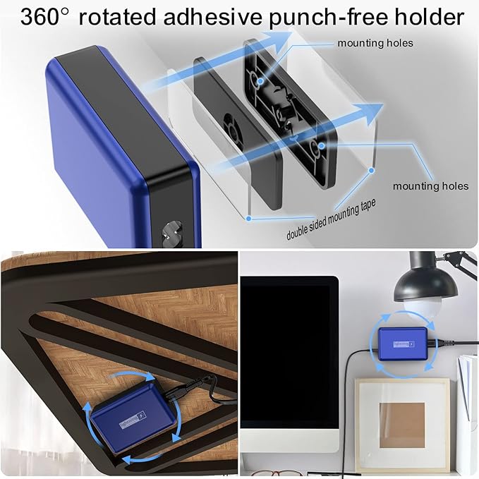 100W USB C Charger, 5 Port USB Tower Charging Hub Fast Charger - Image 5