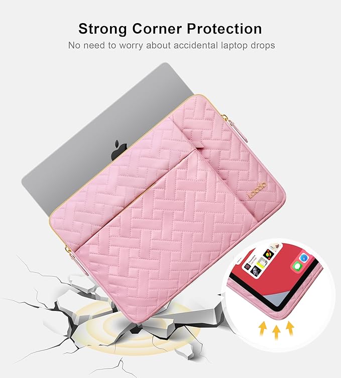 Lacdo 15-15.6 Inch Laptop Sleeve Case - Image 6