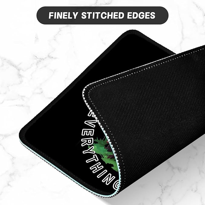 ITNRSIIET Mouse Pad with Stitched Edge Premium Textured Smooth Precise - Image 4