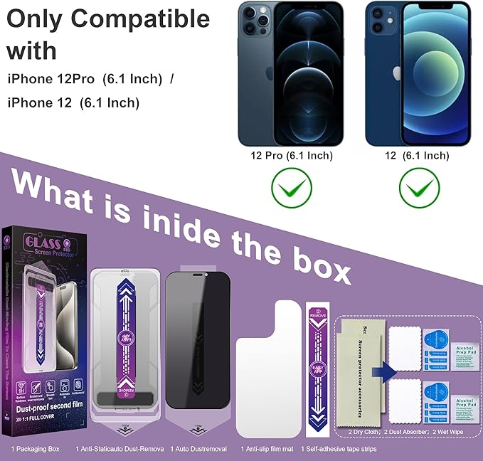 2 Pack Privacy Screen Protector - Image 7