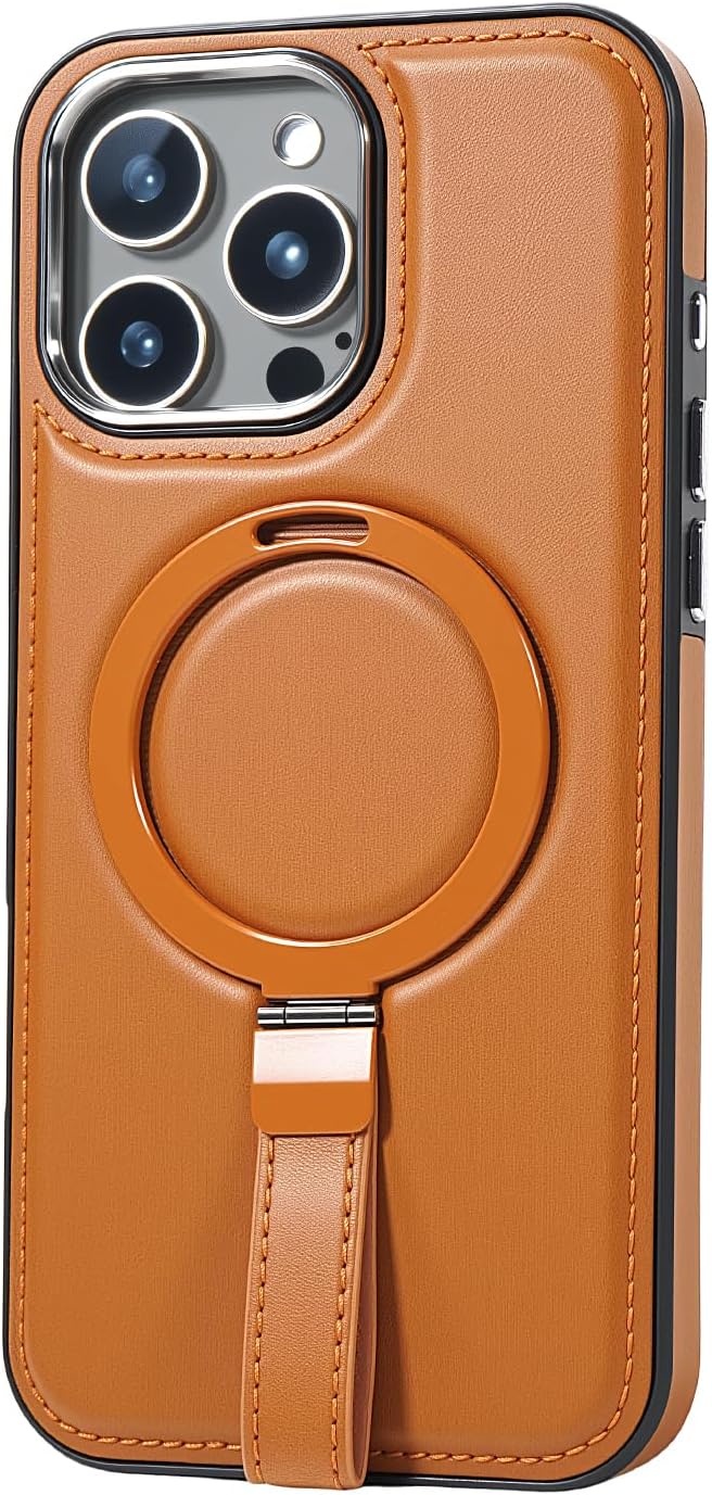 Leather Case, Suitable for iPhone 16 Case, Invisible Magnetic Design, Equipped - Image 8