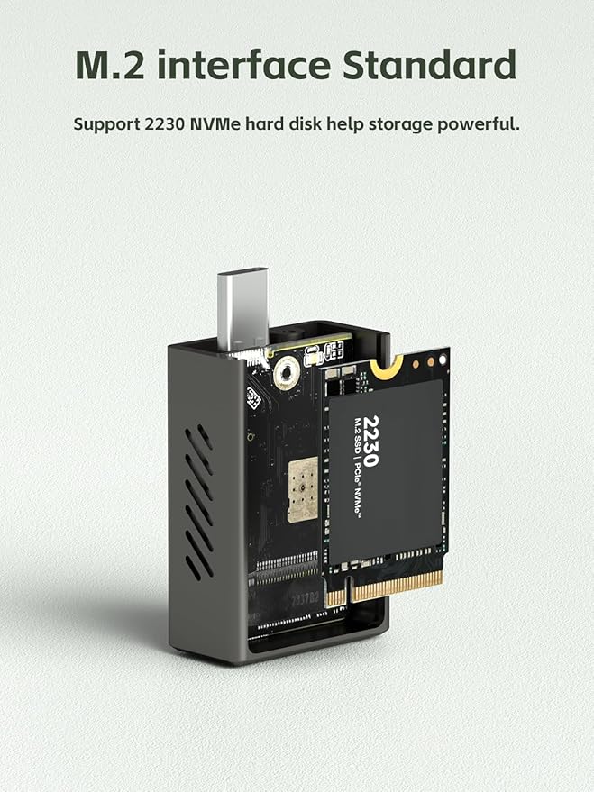 Hagibis 2230 M.2 NVMe SSD Enclosure - Image 7
