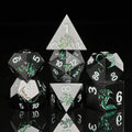 D&D Dice Set Metal Dragon Polyhedral DND Dice Set by HNCCESG