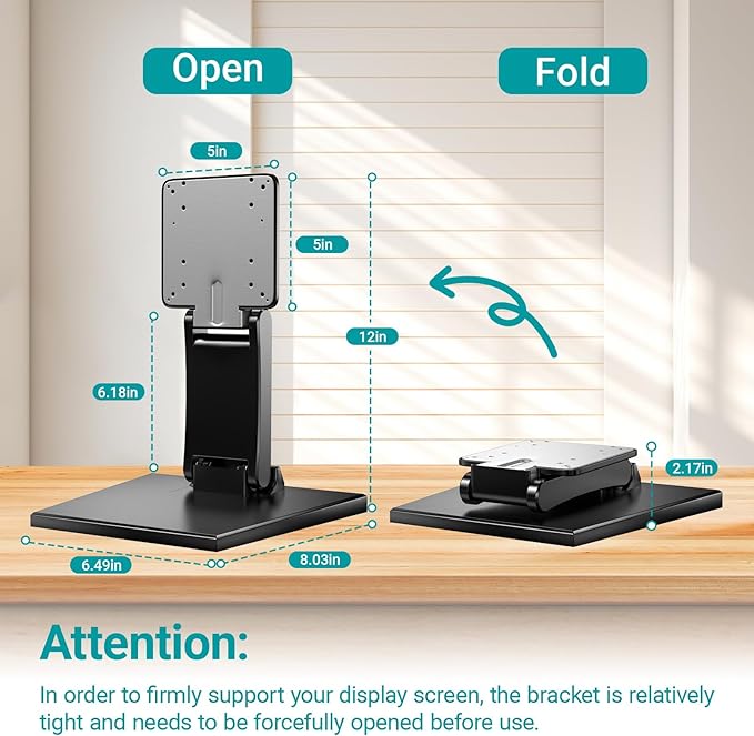 Jakeko Lay Flat Monitor Stand 24 inch - Image 7