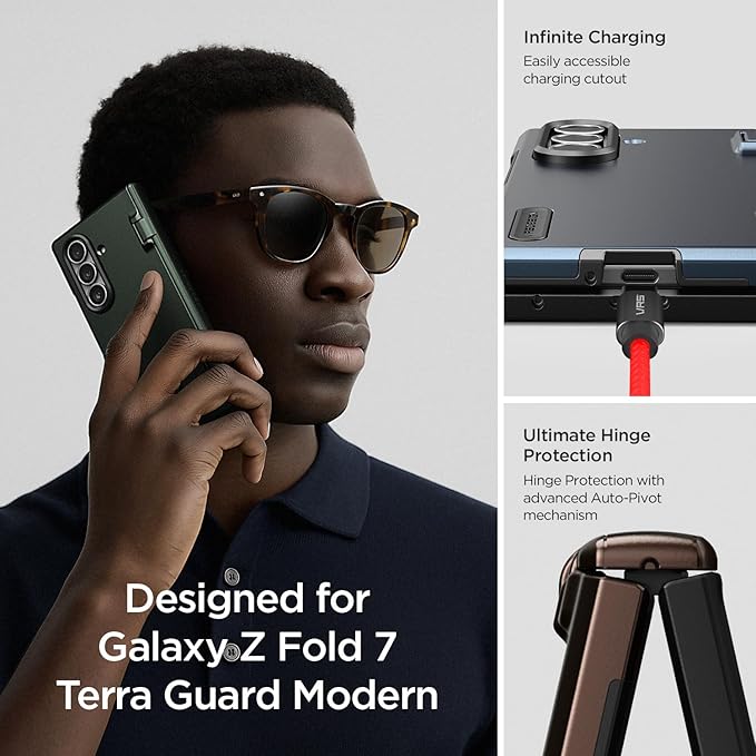 VRS DESIGN Terra Guard Modern for Galaxy Z Fold 7 – Magnetic Phone Case - Image 7