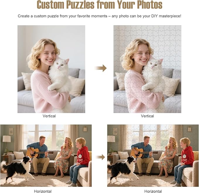 Custom Photo Puzzle – Personalized Jigsaw Puzzle from Your Photos in - Image 5
