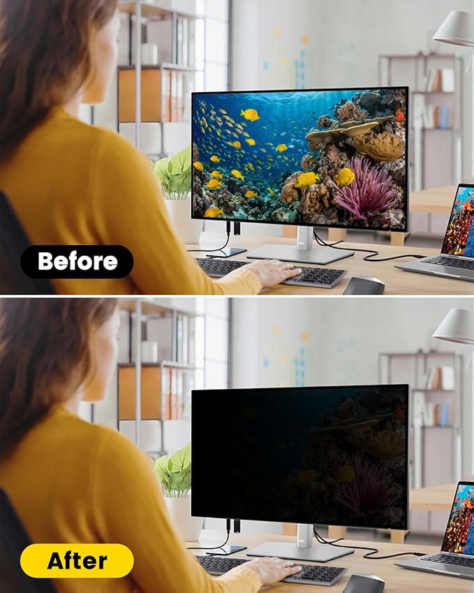 F FORITO 22 Inch 16:10 360°Privacy Screen Protector - Image 4