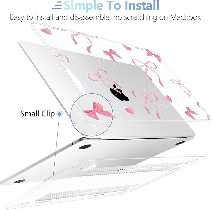 MEEgoodo Case for M4/M3/M2 MacBook Air 13.6 inch Case 2025 2024 2022, Fit Model - Image 5