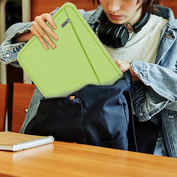 Laptop Case 15.6 inch, Slim Computer Carrying Bag Protective Cover Briefcase - Image 6