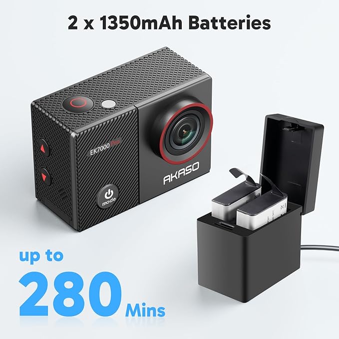 AKASO EK7000 Pro 4K30fps Action Camera - Image 7