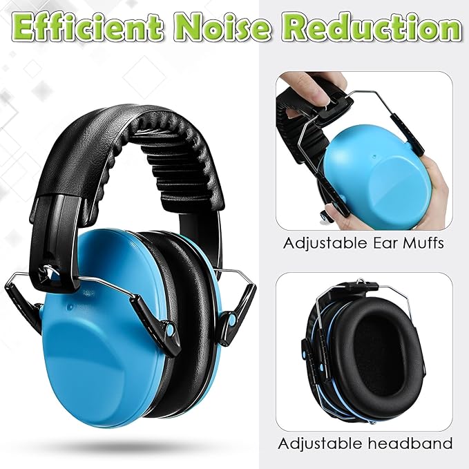Xuhal 12 Pcs Kids noise reduction headphones Ear Protection Earmuffs - Image 2