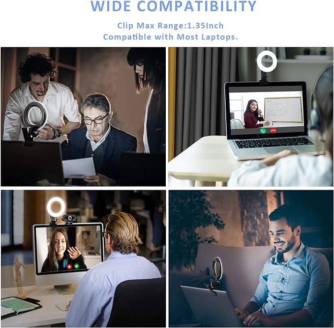 Video Conference Lighting Kit, Ring Light - Image 3