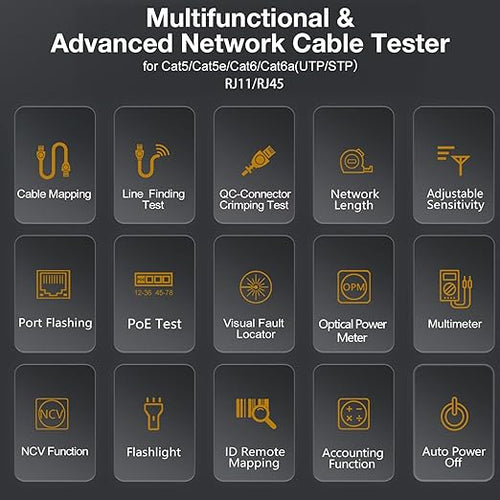 11 In 1 Network Cable Tester - Image 2
