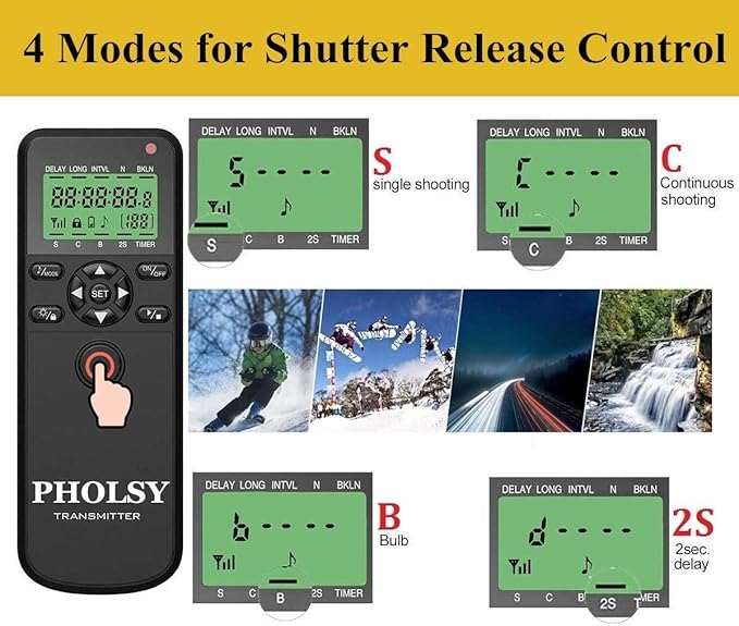 PHOLSY Wireless Timer Remote Control - Image 2