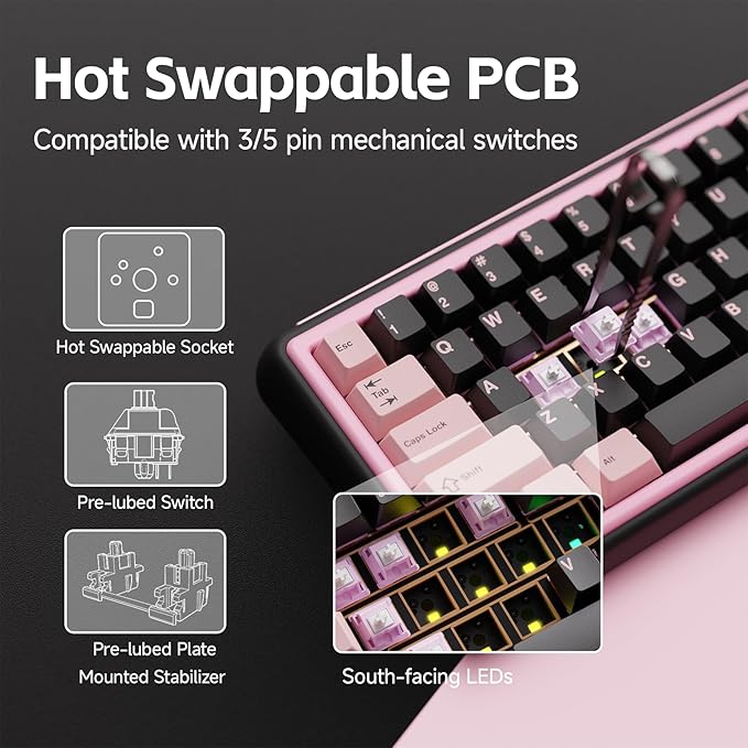 Chilkey Foxy65 Mechanical Keyboard - Image 8