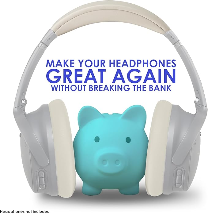 Replacement QC Ear Pad and Headband Pad Kit Cushion. Compatible - Image 2