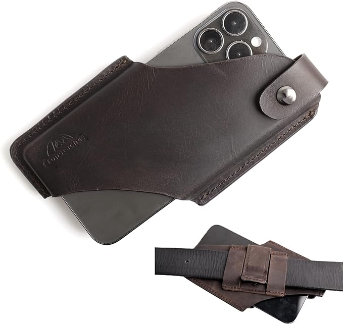 Topstache Leather Phone Holster by Topstache