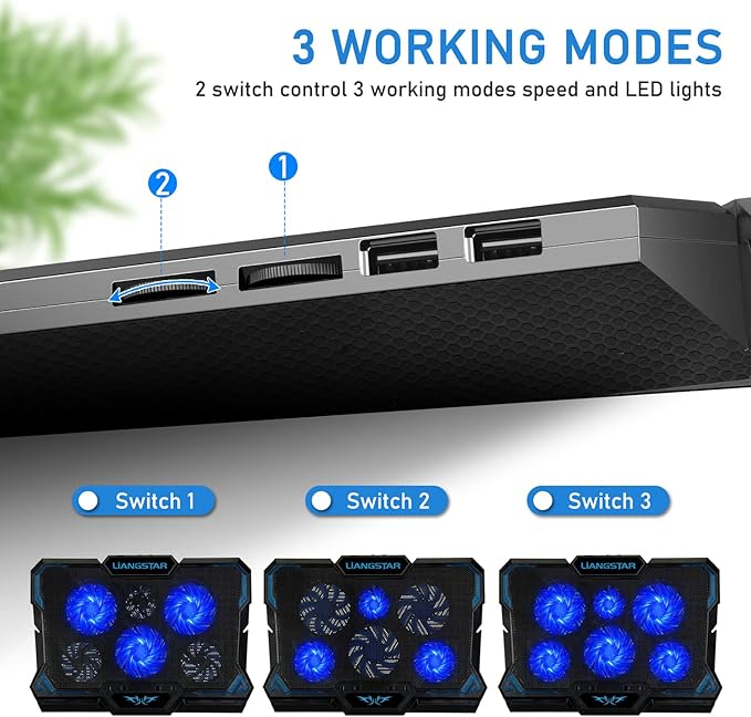 Laptop Cooling Pad, Laptop Cooler - Image 5