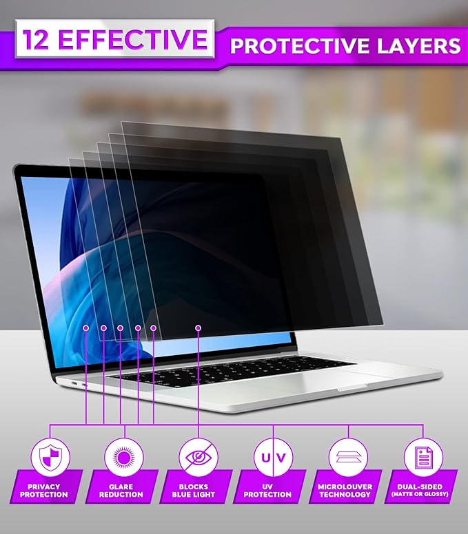 PYS macbook air 13 inch privacy screen Compatible - Image 5