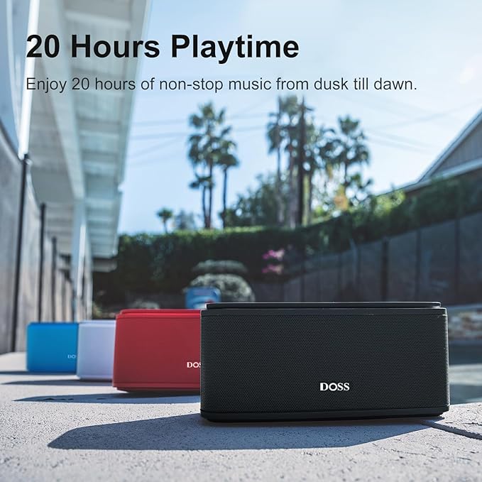 DOSS SoundBox Touch Wireless Bluetooth Speaker - Image 7