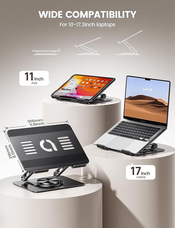 Lamicall Adjustable Laptop Stand - Image 5