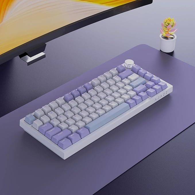 Ajazz AK820 75% Wired Gasket Mechanical Gaming Keyboard - Image 8