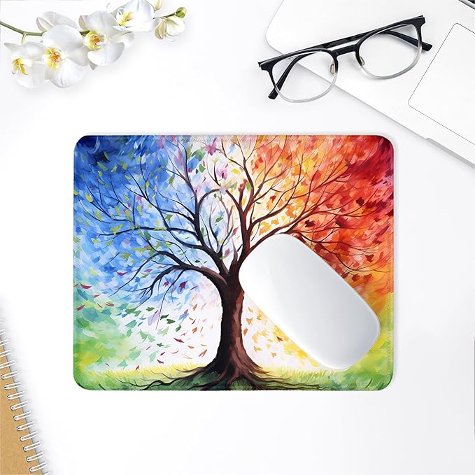 ITNRSIIET Mouse Pad with Stitched Edge Premium Textured Smooth Precise - Image 6