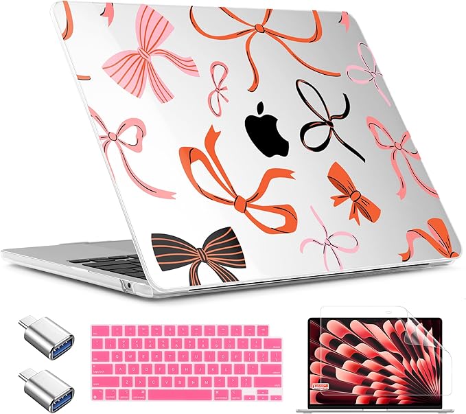 TWOLSKOO Compatible with M4 MacBook Air 15 inch Case 2025-2023 Released Model by TWOLSKOO