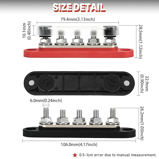 150A 12V Power Distribution Block - Image 6